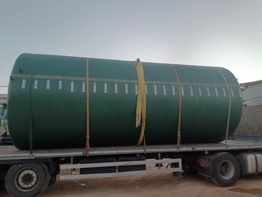 Depósito vertical base plana 50.000 litros